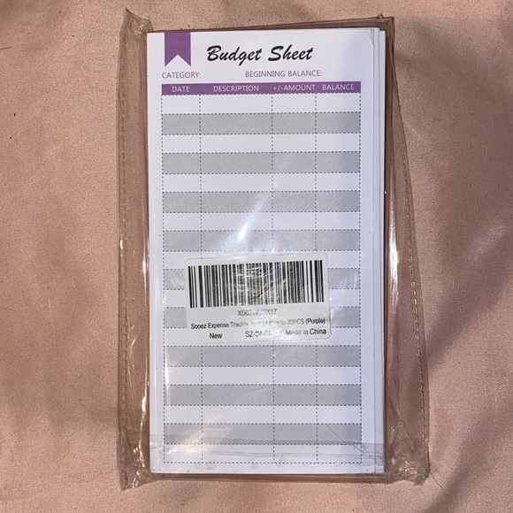 Budget sheets - Picture 1 of 2